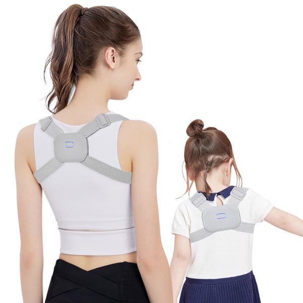 Smart Posture Corrector Belt – Vibration Reminder Sensor for Back & Shoulder