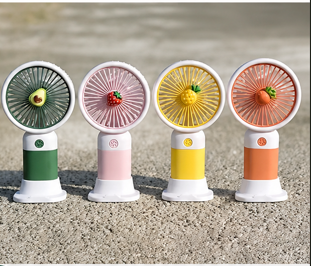 Rechargeable Mini Handheld Fan – Portable USB Cooling Fan for Kids & Travel