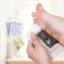 Kinoki Bamboo Vinegar Foot Patches – 10-Pad Overnight Foot Care Pack